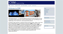 Desktop Screenshot of csmengineering.com